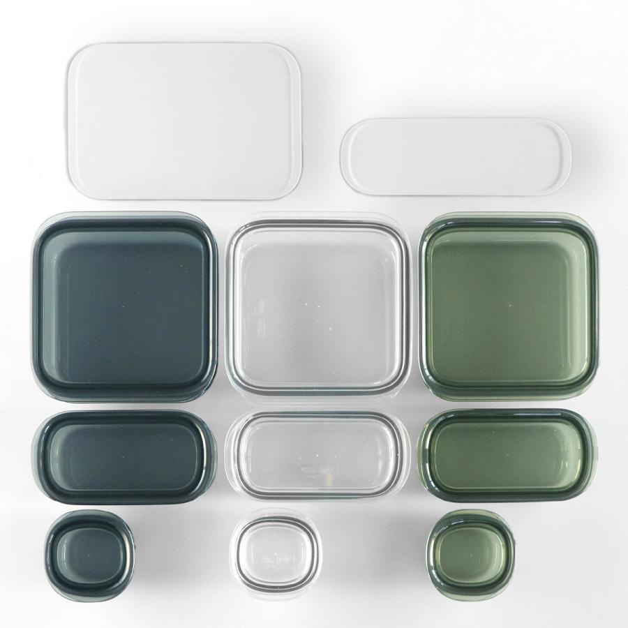 ☆5個価格☆like-it 密閉保存容器 M グレー 520ml☆ Like-it（ライクイット） 保存容器 520ml 調理ができる保存容器 M