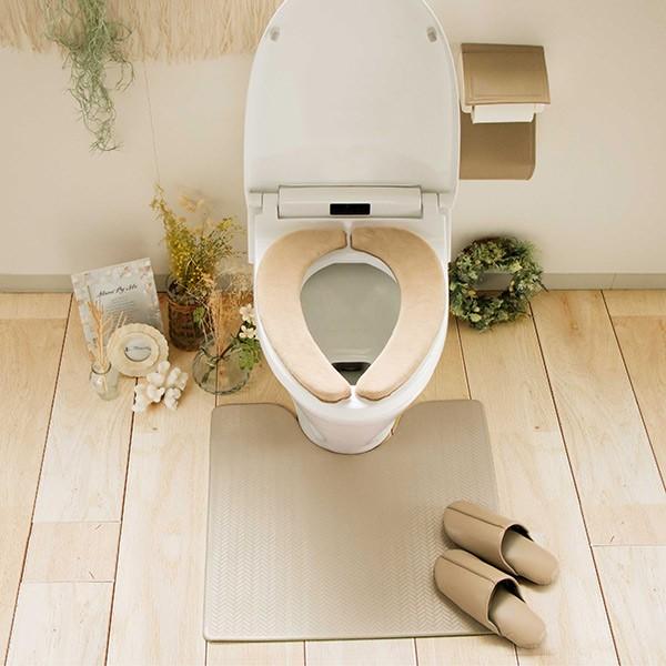 トイレマット 40×50cm ズボラトイレマット ミニサイズ PVC トイレマット 40×50cm ズボラトイレマット ミニサイズ PVC