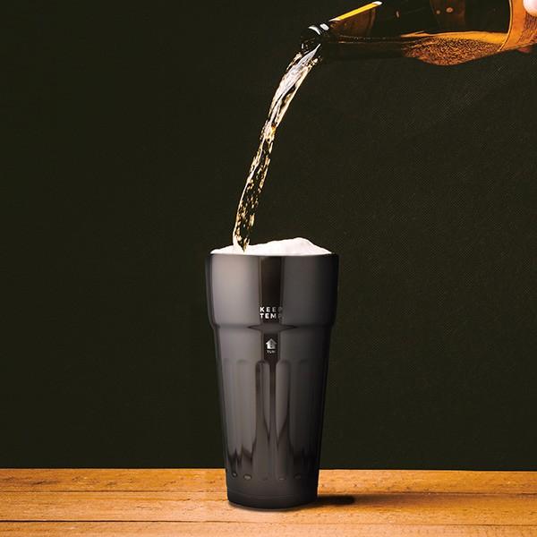 ビアタンブラー 460ml 真空二重構造 コップ ステンレス製 タンブラー 保冷 ビール 泡 ステンレス ビールグラス リビングート ヤフー店 通販 Yahoo ショッピング