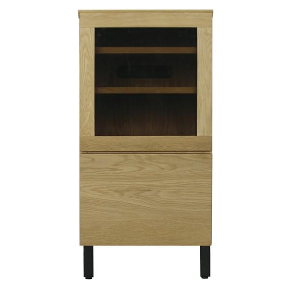 キャビネット ディスプレイラック 北欧風 天然木 Rossa 幅40cm