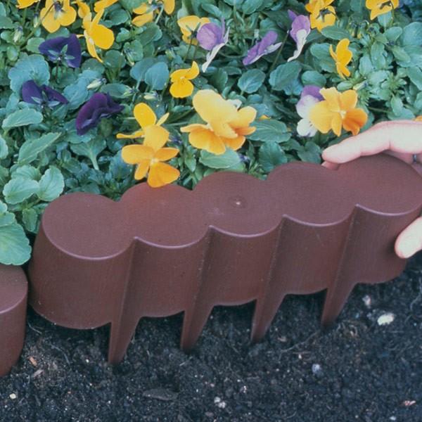 ガーデニング用品 花壇 仕切り ガーデンエッジ 森の花園 12個組 花壇フェンス 柵 ガーデンフェンス リビングート ヤフー店 通販 Yahoo ショッピング