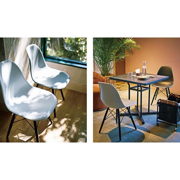 チェア 2脚セット 座面高44cm イームズチェア 椅子 イス ダイニング