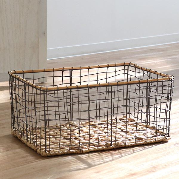 【籐バスケット♥5点商品】ラタンかご大円柱形籠ワイヤーカゴ観葉植物鉢カバー物入れ 籐バスケット♥5点商品】ラタンかご大円柱形籠ワイヤーカゴ観葉植物