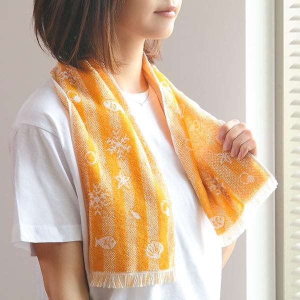 冷感タオル シーパラダイス 冷たい タオル ひんやり （ マフラータオル