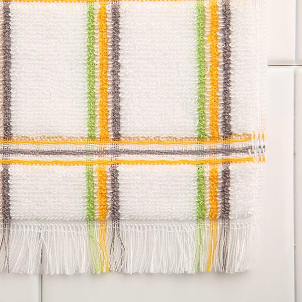 冷感タオル カラフルチェック 冷たい タオル ひんやり （ マフラー