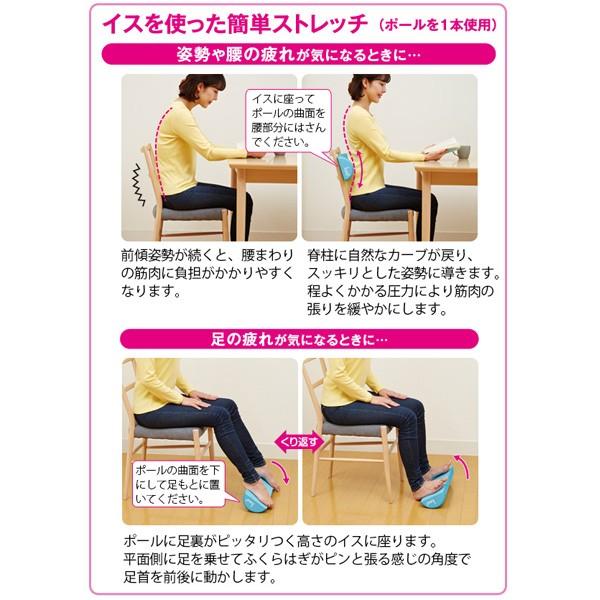 エクササイズ ストレッチ2分割ポール 室内 運動 ストレッチポール ヨガポール ストレッチ用ポール リビングート ヤフー店 通販 Yahoo ショッピング