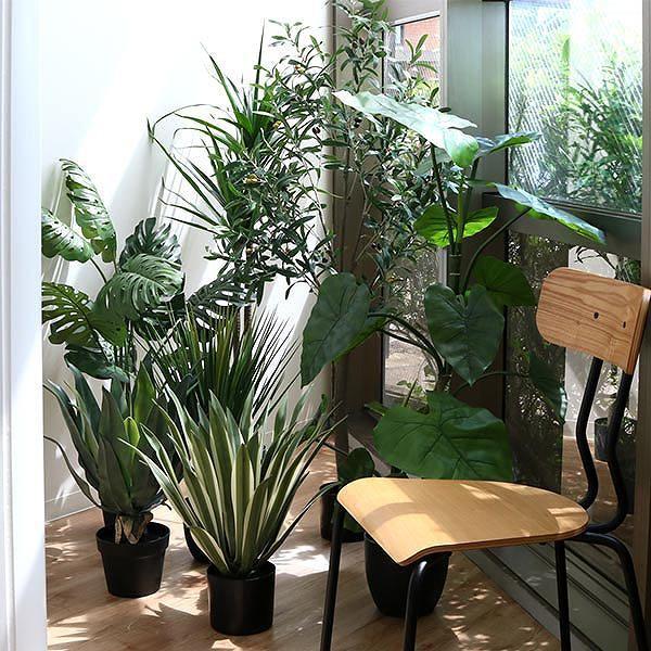 東谷 人工観葉植物 モンステラ 100cm フェイクグリーン 造花 （ 観葉