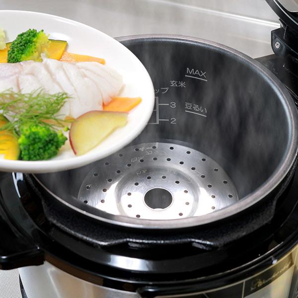 ワンダーシェフ 電気圧力鍋 3L 7点セット wonderchef マイコン電気圧力