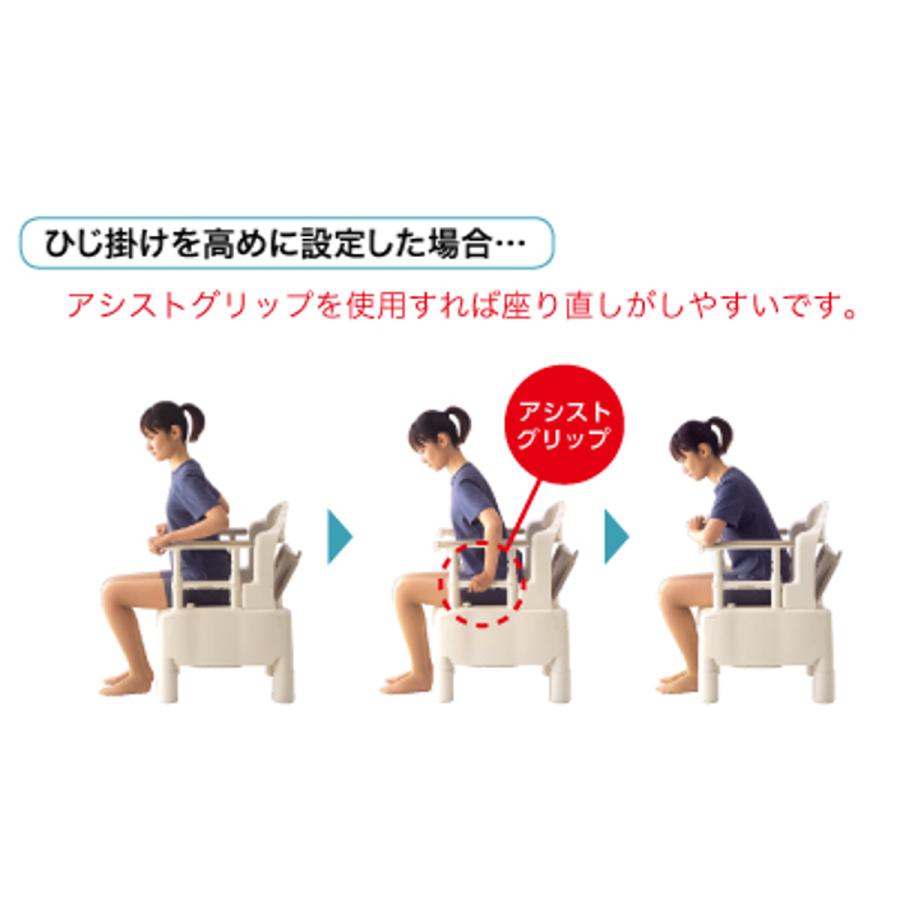 アロン化成 ポータブルトイレ 標準便座 キャスター付 介護用 ちびくま