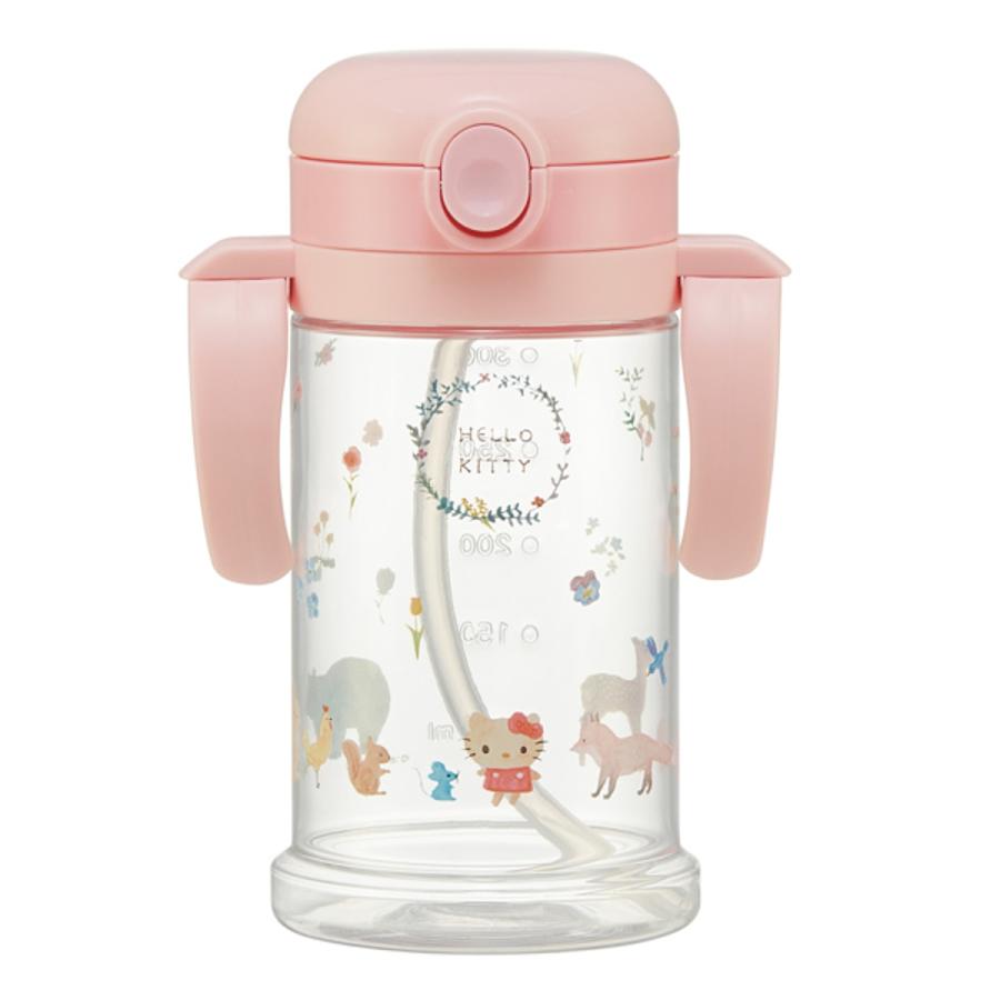 ハローキティ 水筒 370ml 230ml ベビー両手マグ 楽天市場】ストローマグ ハローキティ フォレストフレンズ