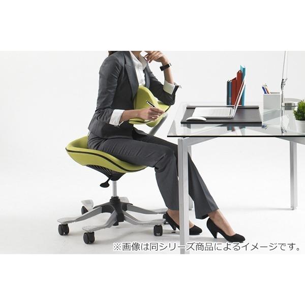 iPole7 おわる 天然皮革 グレー 姿勢矯正チェア