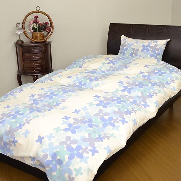 掛け布団カバー シングル 花柄 150cm×210cm 掛けカバー 日本製 布団