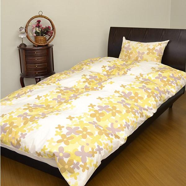 掛け布団カバー シングル 花柄 150cm×210cm 掛けカバー 日本製 布団