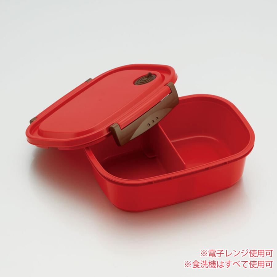 スケーター お弁当箱 1段 2点ロック 軽量 ラク軽弁当箱 L 720ml