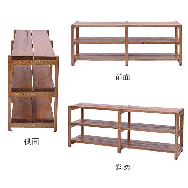 ローボード　ラック　棚　ハワイ家具 ローボード ラック 棚 ハワイ家具