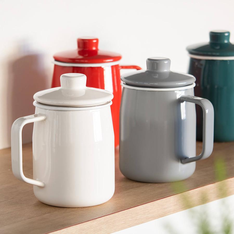 富士ホーロー オイルポット 1L Filto Honey Ware ハニーウェア 富士ホーロー オイルポット 1L Filto Honey Ware ハニーウェア