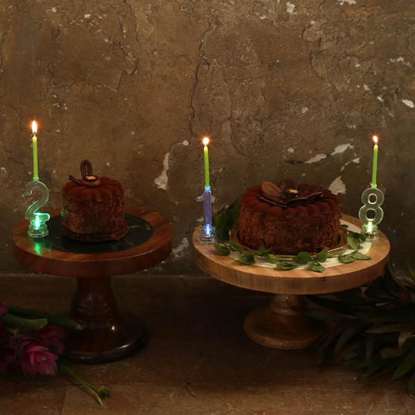 キャンドル LED 数字 ナンバーキャンドル 誕生日 0 1 2 3 4 5 6 7 8 9