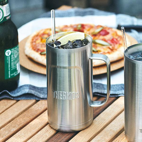 THERMOS（サーモス） ビールジョッキ 720ml 真空断熱 ステンレス製 JDK