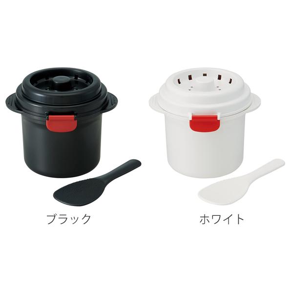 電子レンジ 調理用品 ご飯メーカー 炊飯 モダントーン （ 電子レンジ炊飯器 炊飯鍋 一合炊き ）｜livingut｜02