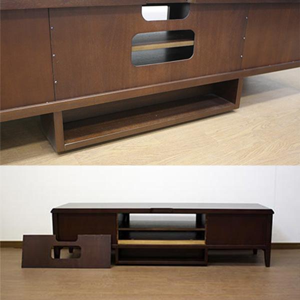 新しいテレビ台 ローボード 天然木 クラシック調 クラッセ 幅150cm （ 開梱設置 テレビボード テレビラック TV台 TVボード TVラック ロータイプ ）