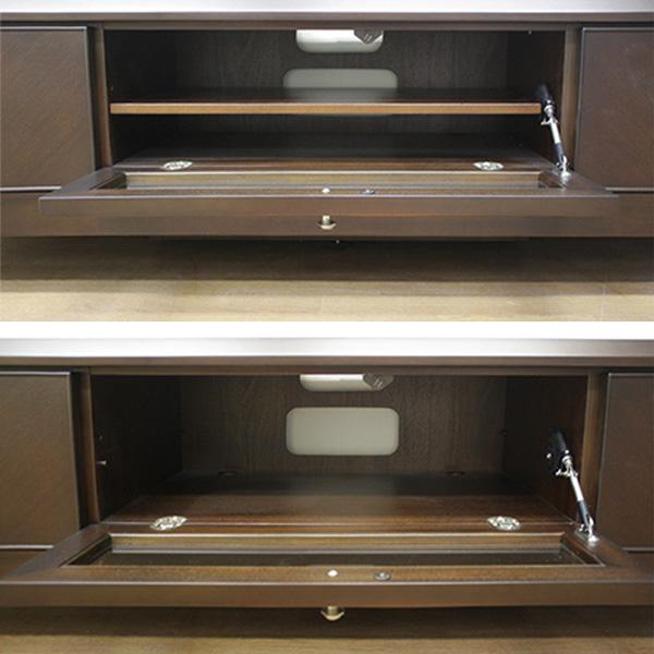 新しいテレビ台 ローボード 天然木 クラシック調 クラッセ 幅150cm （ 開梱設置 テレビボード テレビラック TV台 TVボード TVラック ロータイプ ）