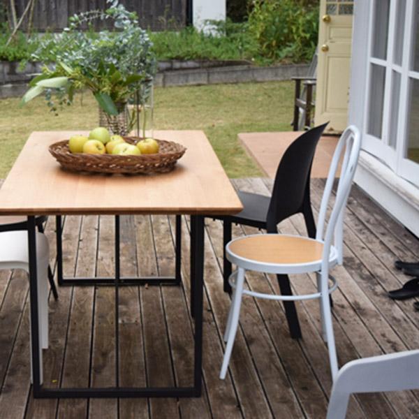 ダイニングチェア 2脚セット チェア 座面高45cm 椅子 イス スチール