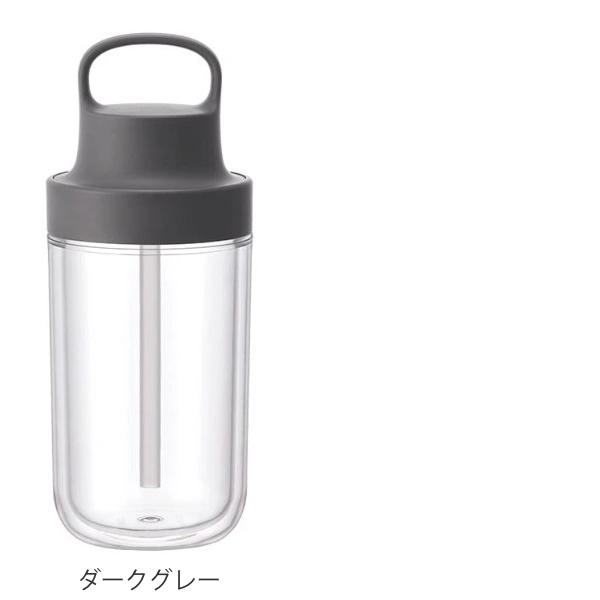 キントー KINTO 水筒 TO GO BOTTLE 二重構造 ハンドル付 360ml （ プラボトル ストロー付き マイボトル 食洗機対応 プラスチック ）｜livingut｜05