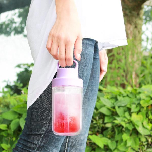 キントー KINTO 水筒 TO GO BOTTLE 二重構造 ハンドル付 360ml （ プラボトル ストロー付き マイボトル 食洗機対応 プラスチック ）｜livingut｜06