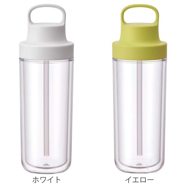 キントー KINTO 水筒 TO GO BOTTLE 二重構造 ハンドル付 480ml （ プラボトル ストロー付き マイボトル 食洗機対応 プラスチック ）｜livingut｜03