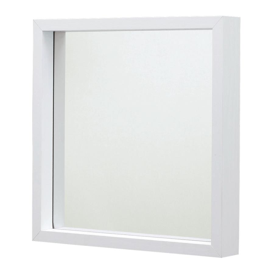 東谷 ミラー 幅42cm 壁掛け 鏡 ウォールミラー 木製 かがみ ボックス