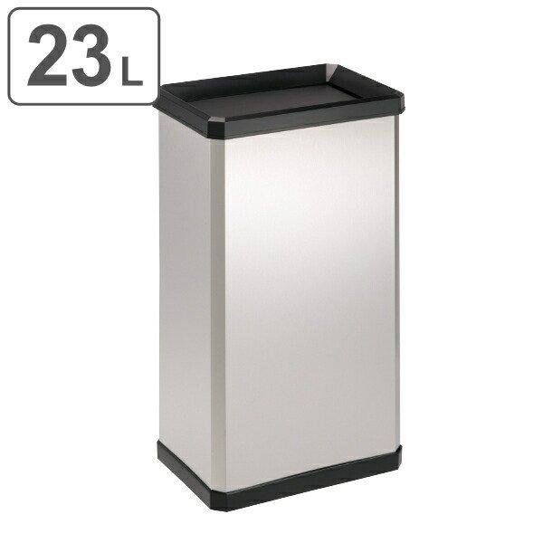 スタンド ダストボックス ブラウン ゴミ箱 スイング式 木目調 45L新品