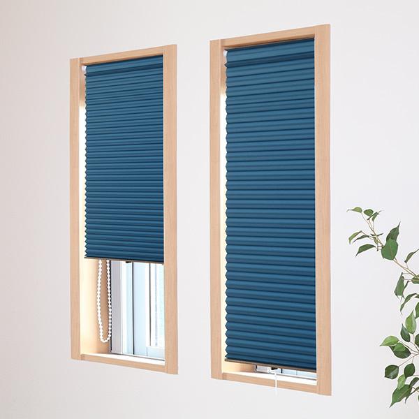 【5点】小窓、遮光断熱ハニカムシェード　35×90cm ベージュ　つっぱり棒付 楽天市場】断熱スクリーン 遮光 突っ張り棒付き 幅35×高さ90cm UV