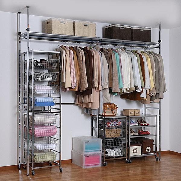 チェスト 4段 バリエーションクローゼット ローチェスト ラック 幅47cm