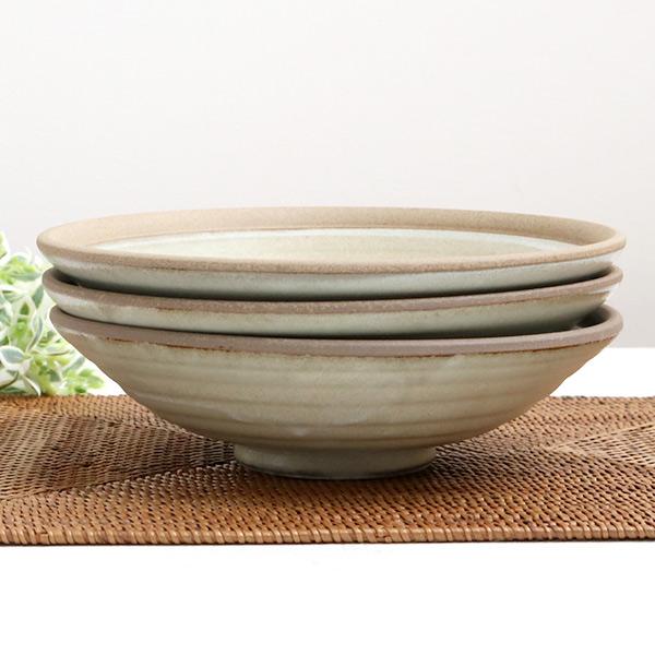 ちゃー新品　陶器　陶芸作家　浅めのうどん•そば鉢2個F 陶器 陶芸作家 浅鉢2個 - メルカリ