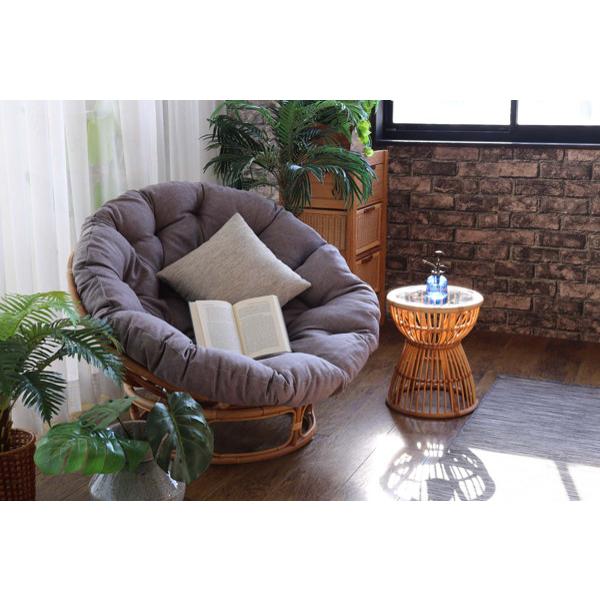 □在庫限り・入荷なし□ 籐 パパサンチェア パラボラチェア ラタン