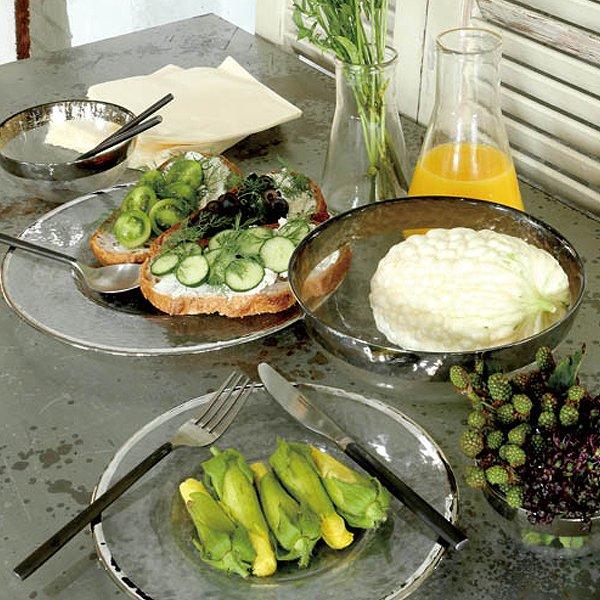 ダルトン DULTON プレート 22cm OBO オーボ 皿 食器 洋食器 ガラス製  