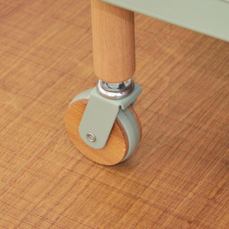 キャスターワゴン 幅50.5cm 3段 ナチュラルデザイン Sylph （ 収納