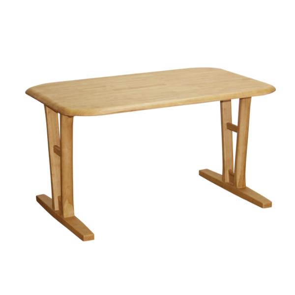 ダイニングテーブル 幅160cm 2本脚 木製 天然木 ダイニング テーブル 食卓 アジャスター付き （ 食卓テーブル 160 木製テーブル 4人掛け 6人掛け 開梱設置 ）｜livingut｜05