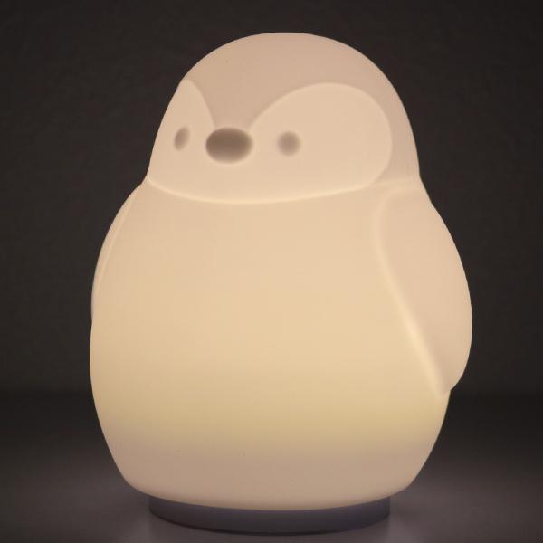 照明 LED シリコンランプ ペンギン （ テーブルライト 卓上