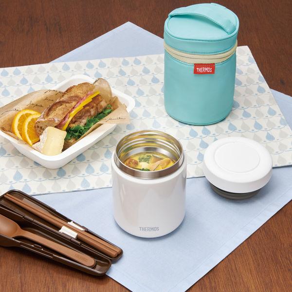 サーモス フードポット 400ml 真空断熱スープジャー クリックオープン