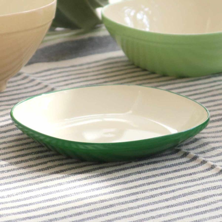 プレート 11cm SoLow Yasai ほうれんそう プラスチック （ 食洗機対応