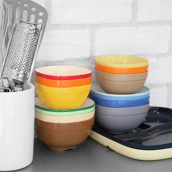 ランチプレート 23cm SoLow Diner ネイビー 皿 食器 プラスチック 日本