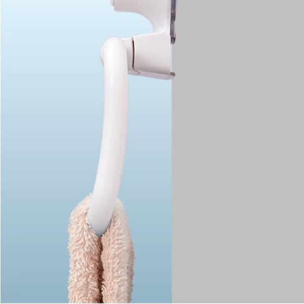 タオルハンガー 吸盤 スイングタオルリング プッシュ式吸盤 タオル掛け 洗面所 壁 タオルバー タオルホルダー 首振りタオルホルダー 吸盤タイプ リビングート Paypayモール店 通販 Paypayモール