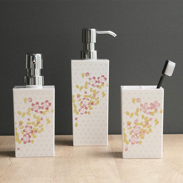 ディスペンサー 500ml SAKURAディスペンサー 角型 シャンプー