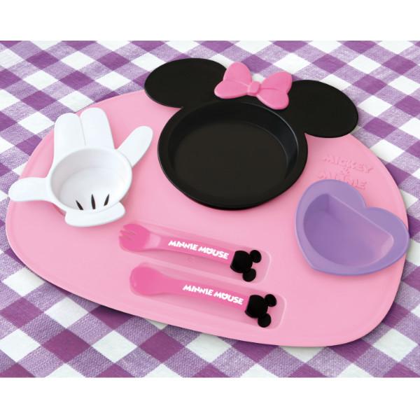 Disney（ディズニー） ランチプレート ベビー食器 コップ 茶碗付
