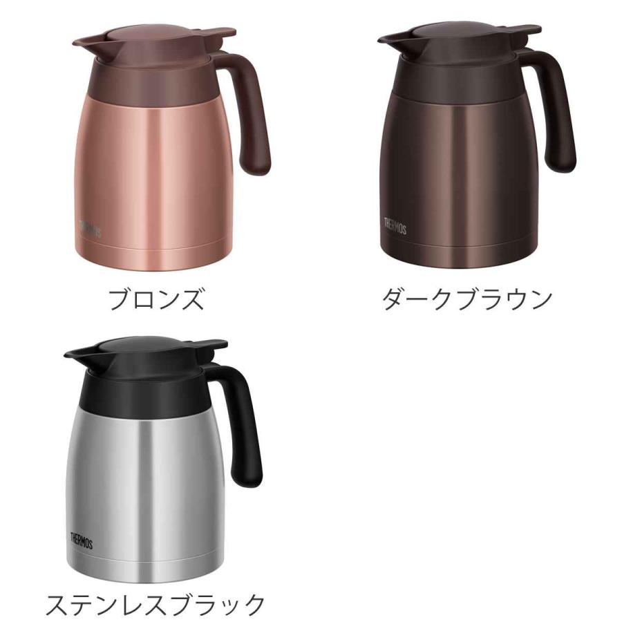 サーモス ポット 1L 保温 魔法瓶 TTB-1000 ステンレス ( thermos 卓上ポット 保冷 テーブルポット ) :337845:リビングート ヤフー店 通販 サーモス ステンレスポット 1L ステンレスブラック(SBK) TTB-1000 SBK | THERMOS ステンレス 魔法びん 保温ポット 保冷ポット 卓上ポット 保温 保冷 魔法瓶