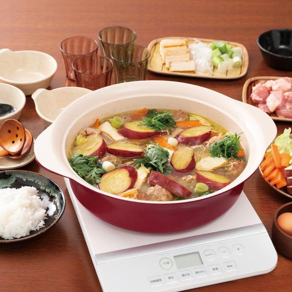 和平フレイズ 卓上鍋 30cm IH対応 ベジート・プラスオン （ ガス火対応