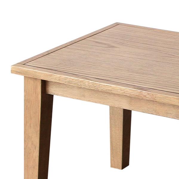 センターテーブル 幅90cm 木製 天然木 無垢材 傷防止 ローテーブル