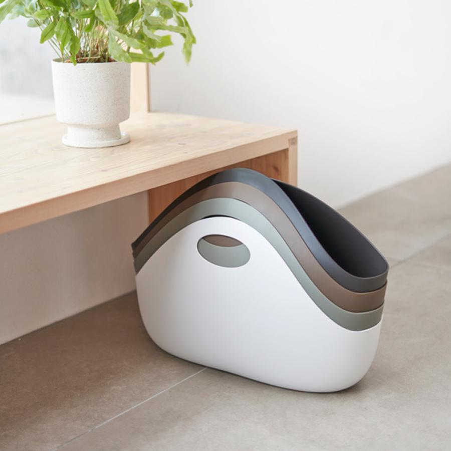 ランドリーバスケット ENOTS インテリアバッグ 洗濯かご バスケット