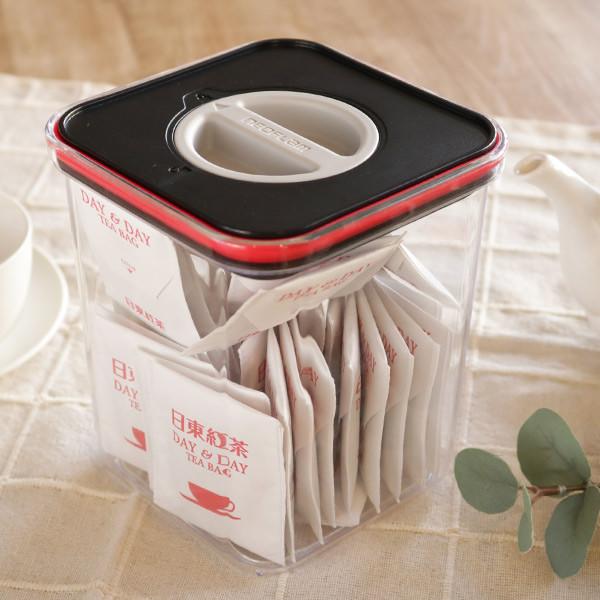 保存容器 1.4L ロック付き 正方形 スマートシールコンテナ （ 食品